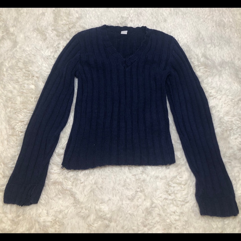 Navy blue Tangents sweater